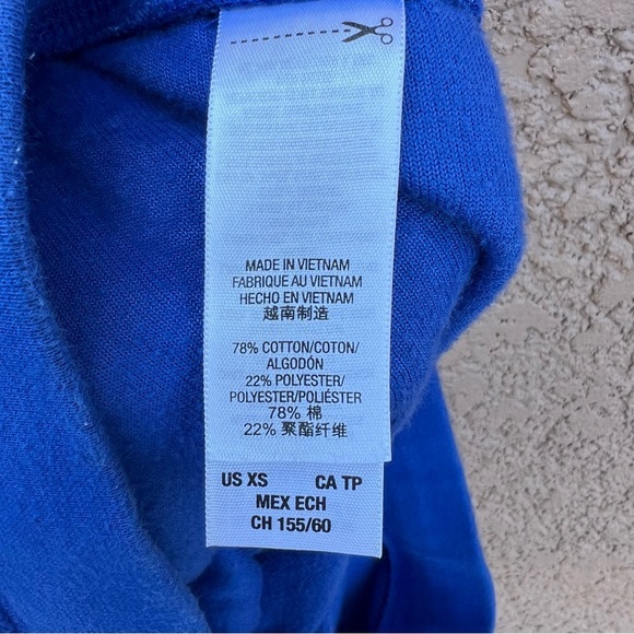 Juicy Couture Jogger Pants Women's Size XS Blue Velour w Back Pockets Cozy Y2K - Picture 7 of 17